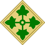 4th Infantry Division patch